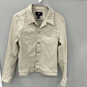 H&M Cream Jean Jacket